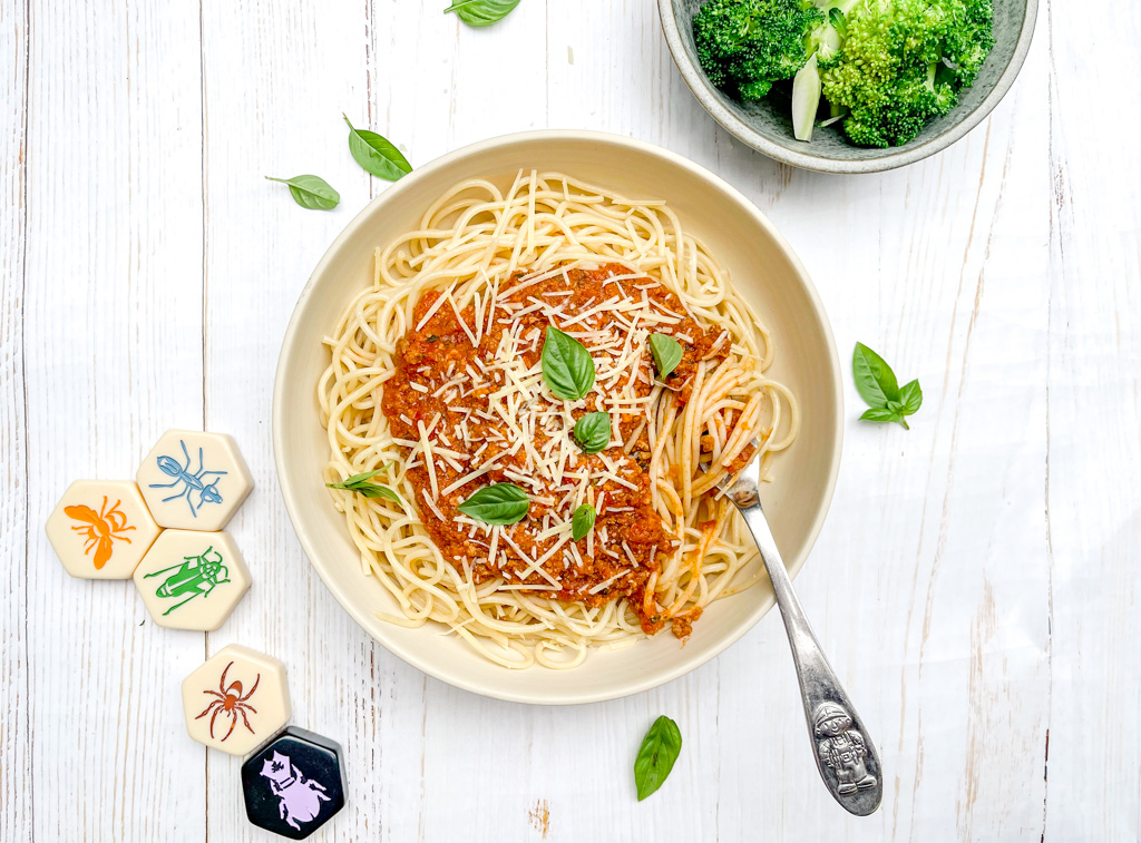 Lamb & Veggie Spaghetti Bolognese