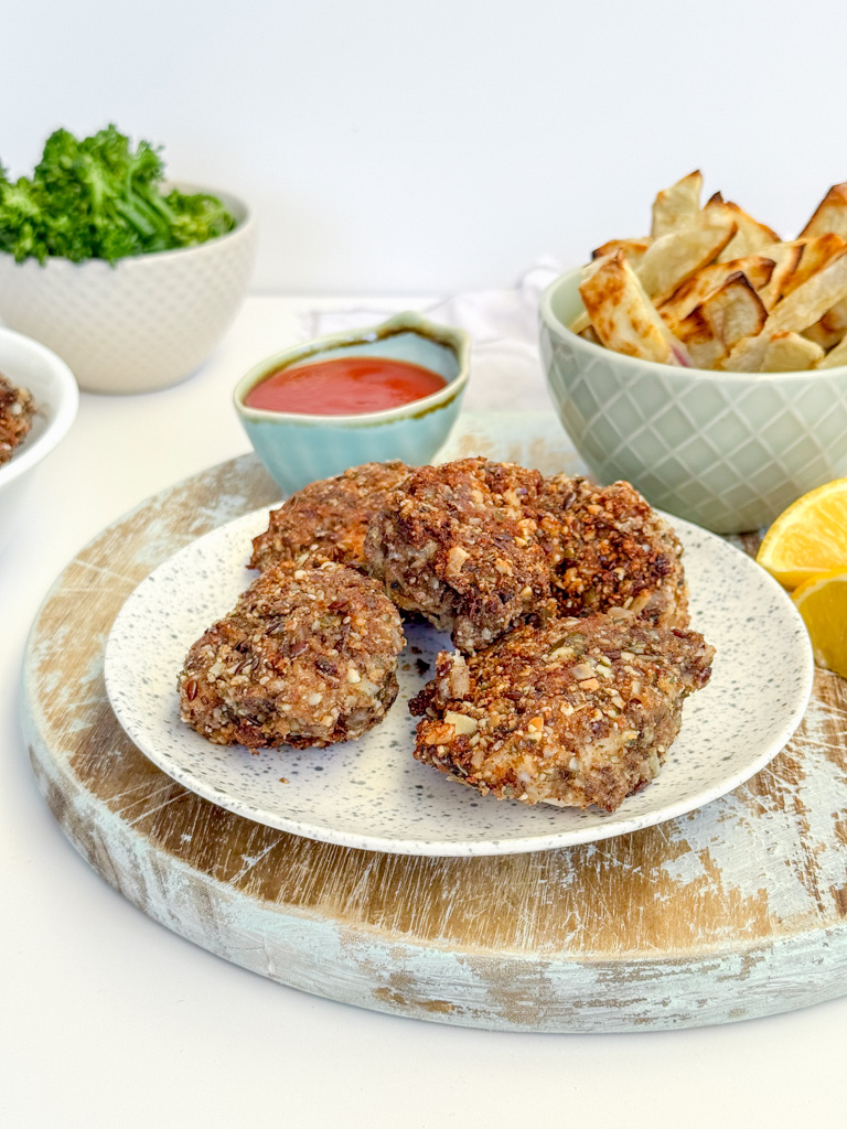 Pecan-Crusted Chicken Nuggets